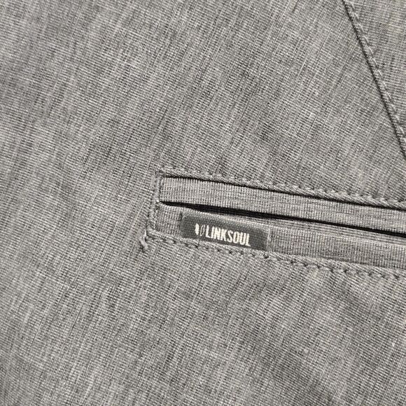 Linksoul‎ 5-Pocket Golf Pants Men 33x32 Gray Performance Stretch Lightweight - Picture 8 of 8